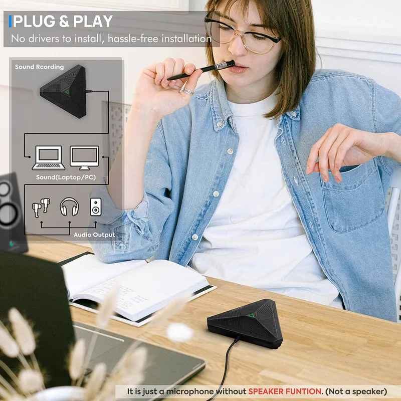 MICROFONE DE MESA USB M001