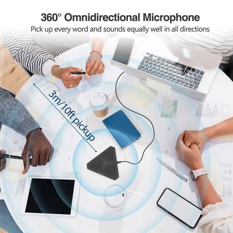 MICROFONE DE MESA USB M001