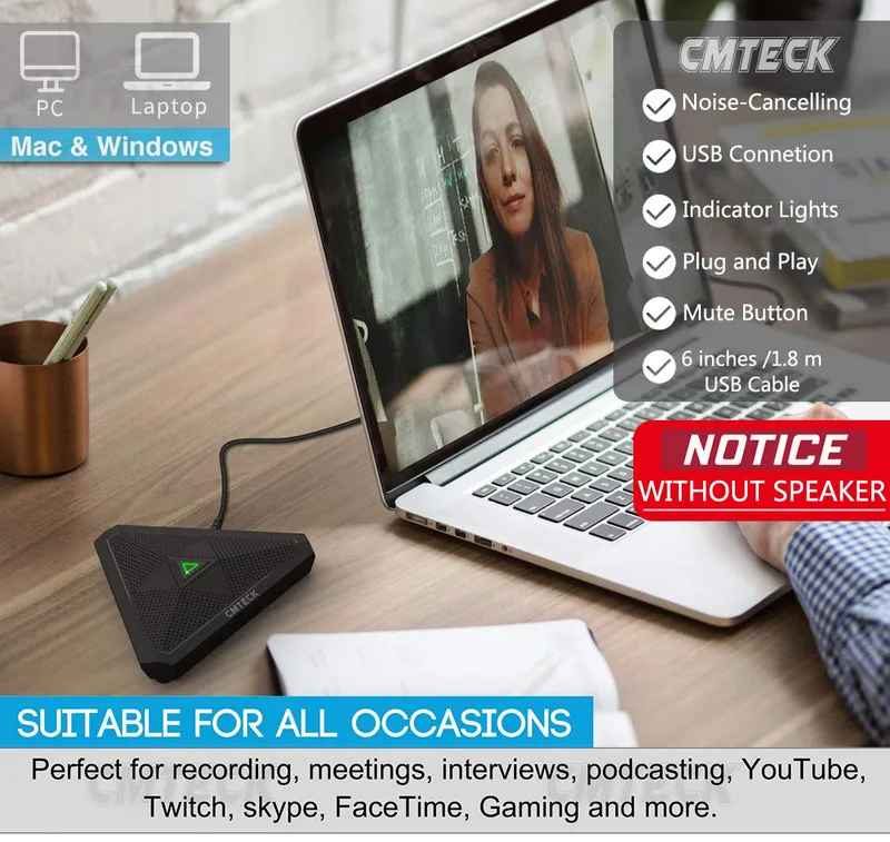 MICROFONE DE MESA USB M001