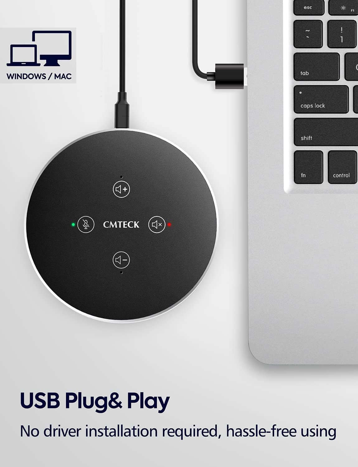 MICROFONE DE MESA USB ZM350