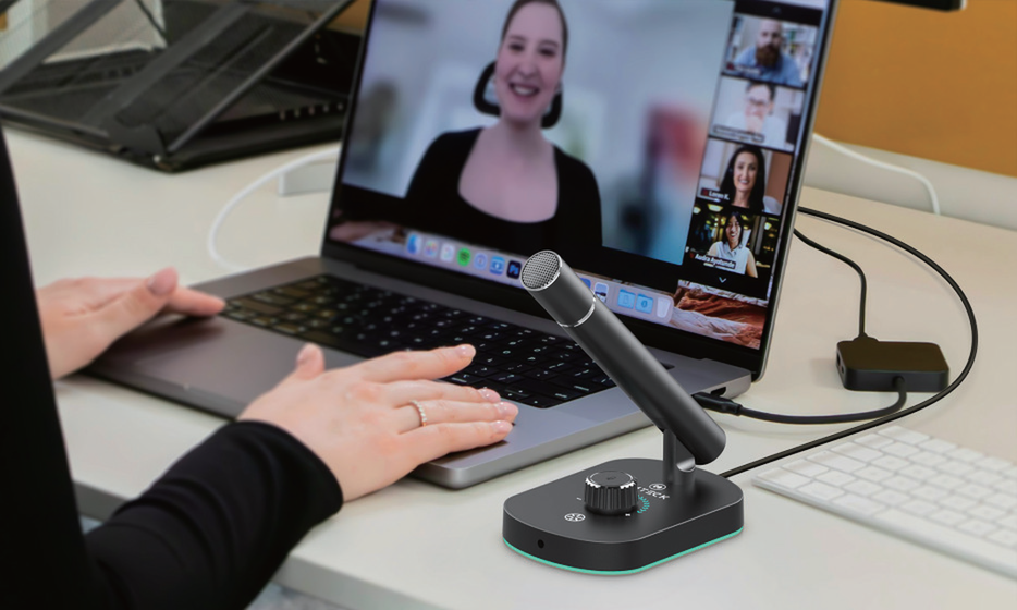 MICROFONE DE MESA USB ZM207