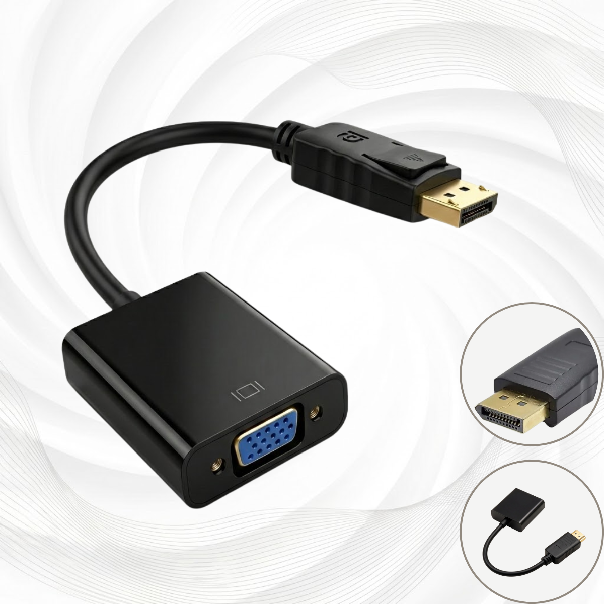 ADAPTADOR DISPLAYPORT PARA VGA